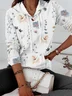 Casual Hoodie Floral Sweatshirt