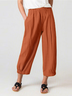 Casual Plain Long Pant