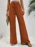 Casual Plain Long Pant