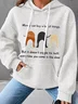 Casual Hoodie Animal Sweatshirt