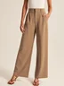 Women Plain Long Pants Casual Spring/Fall Trousers
