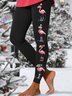 Women 3D Printing Vintage All Season Long Leggings