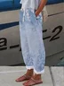 Casual Floral Long Pant