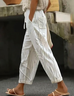 Women 3D Printing Long Pants Vintage Spring/Fall Trousers