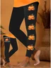 Women Halloween Vintage All Season Long Leggings