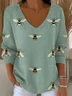 Women Cotton Animal Long Sleeve Comfy Casual Sweater
