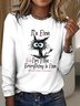 Vintage Animal Crew Neck Long Sleeve T-shirt