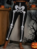 Women Halloween Vintage All Season Long Leggings