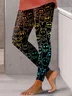 Women Halloween Casual All Season Long Leggings