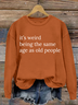 Casual Crew Neck Halloween Sweatshirt