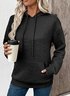 Casual Hoodie Plain Hoodie