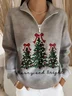 Women Christmas Long Sleeve Comfy Casual Sweater