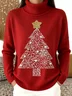 Women Christmas Long Sleeve Comfy Vintage Sweater