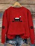 Vintage Crew Neck Christmas Sweatshirt