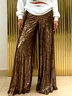 Women Plain Long Pants Elegant Spring/Fall Trousers