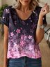 Floral Regular Fit Short Sleeve T-shirt